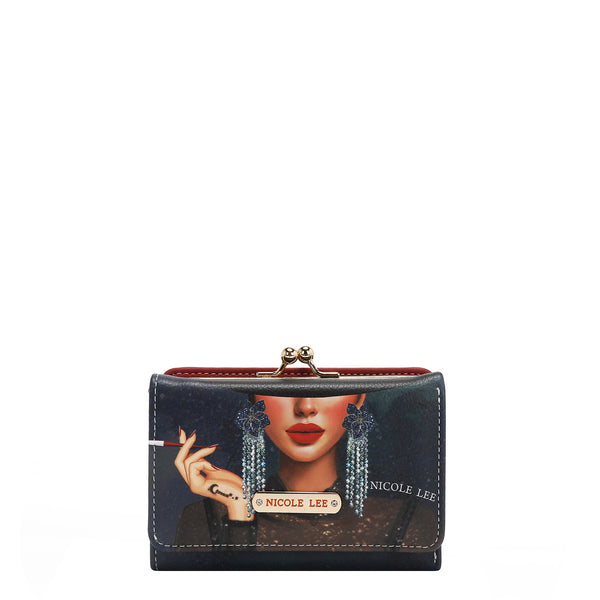 CARTERA TRIFOLD AGUSTINA (SAMANTHA LA BELLEZA)