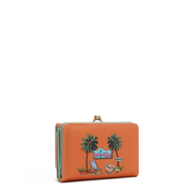 AGUSTINA TRIFOLD WALLET (<tc>SUN & SAND</tc>)