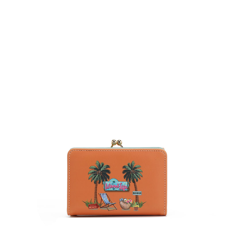 AGUSTINA TRIFOLD WALLET (<tc>SUN & SAND</tc>)