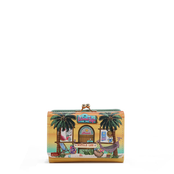 AGUSTINA TRIFOLD WALLET (<tc>SUN & SAND</tc>)