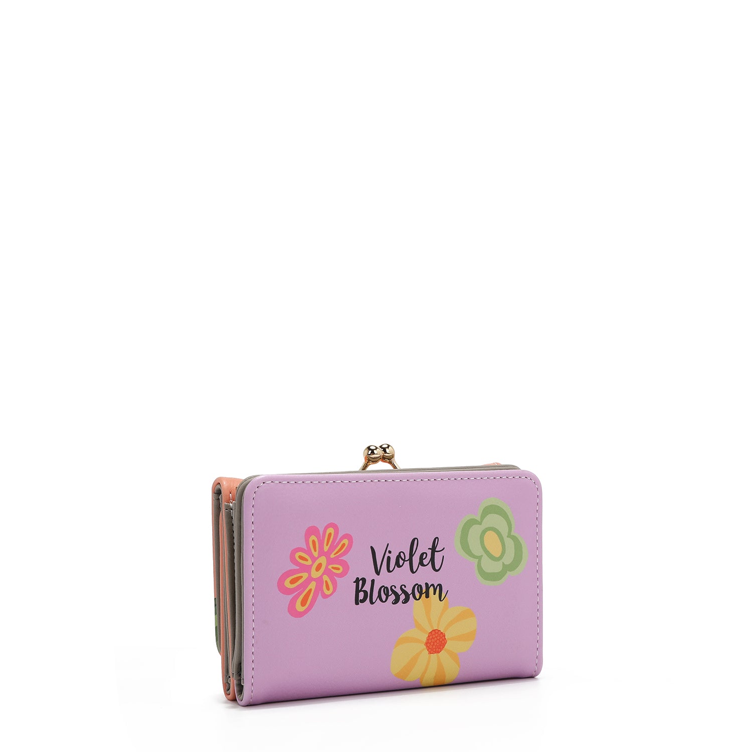 CARTERA TRIFOLD AGUSTINA (VIOLET BLOSSOM)
