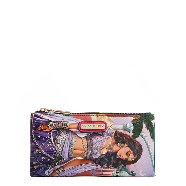 CARTERA PLEGABLE DE 2 PIEZAS (QUEEN CLEOPATRA)