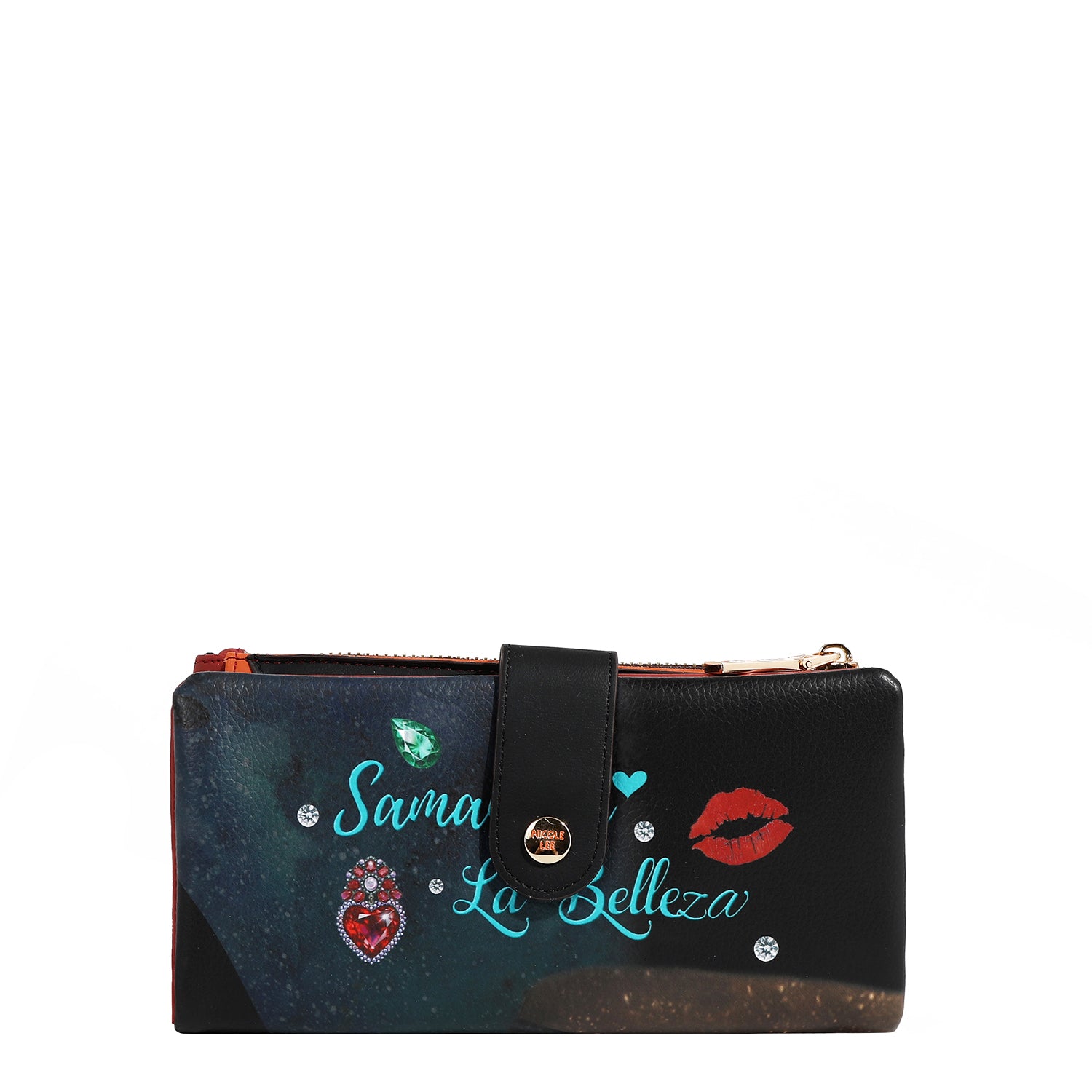 PORTEFEUILLE PLIABLE 2 PIÈCES (<tc>SAMANTHA LA BELLEZA</tc>)