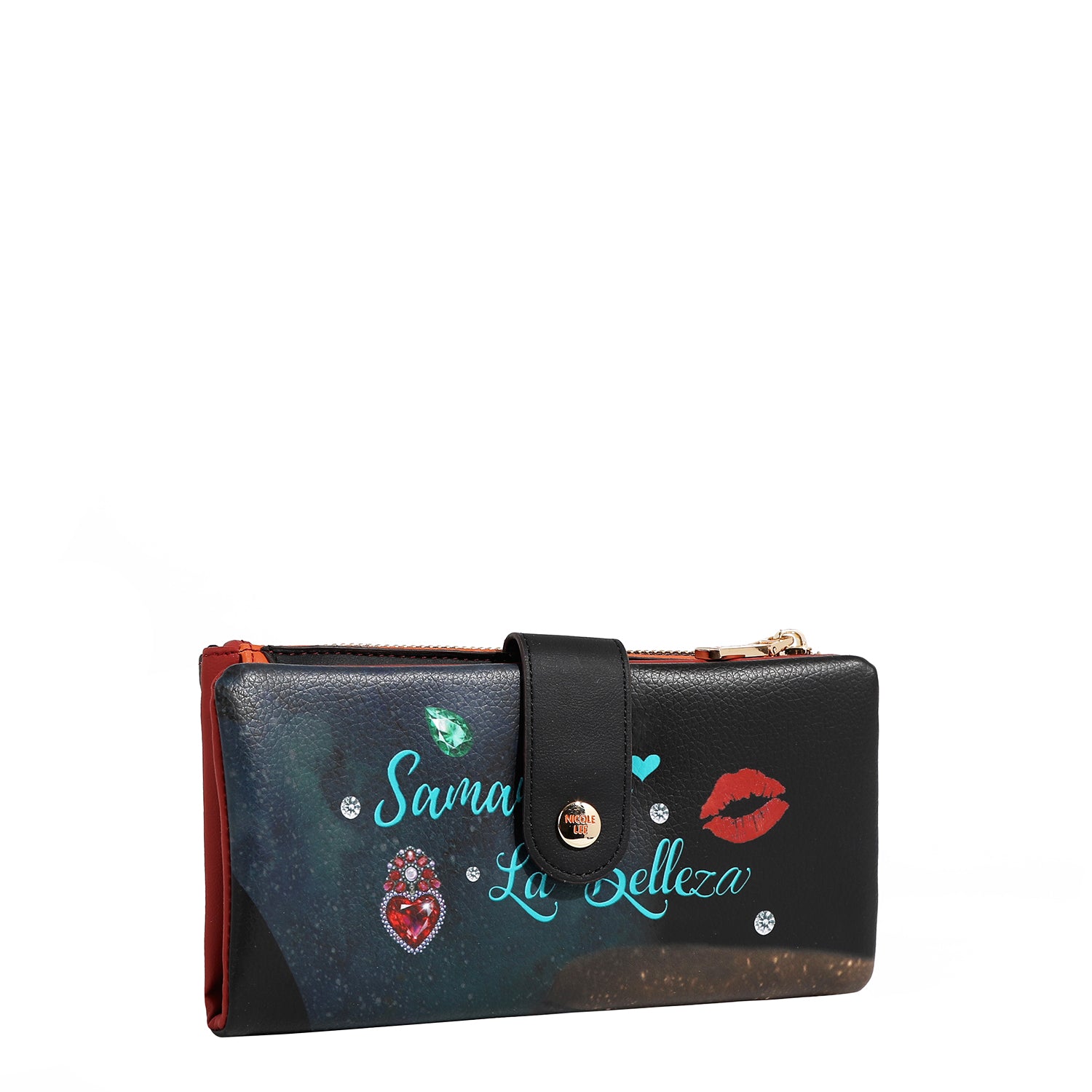 PORTEFEUILLE PLIABLE 2 PIÈCES (<tc>SAMANTHA LA BELLEZA</tc>)