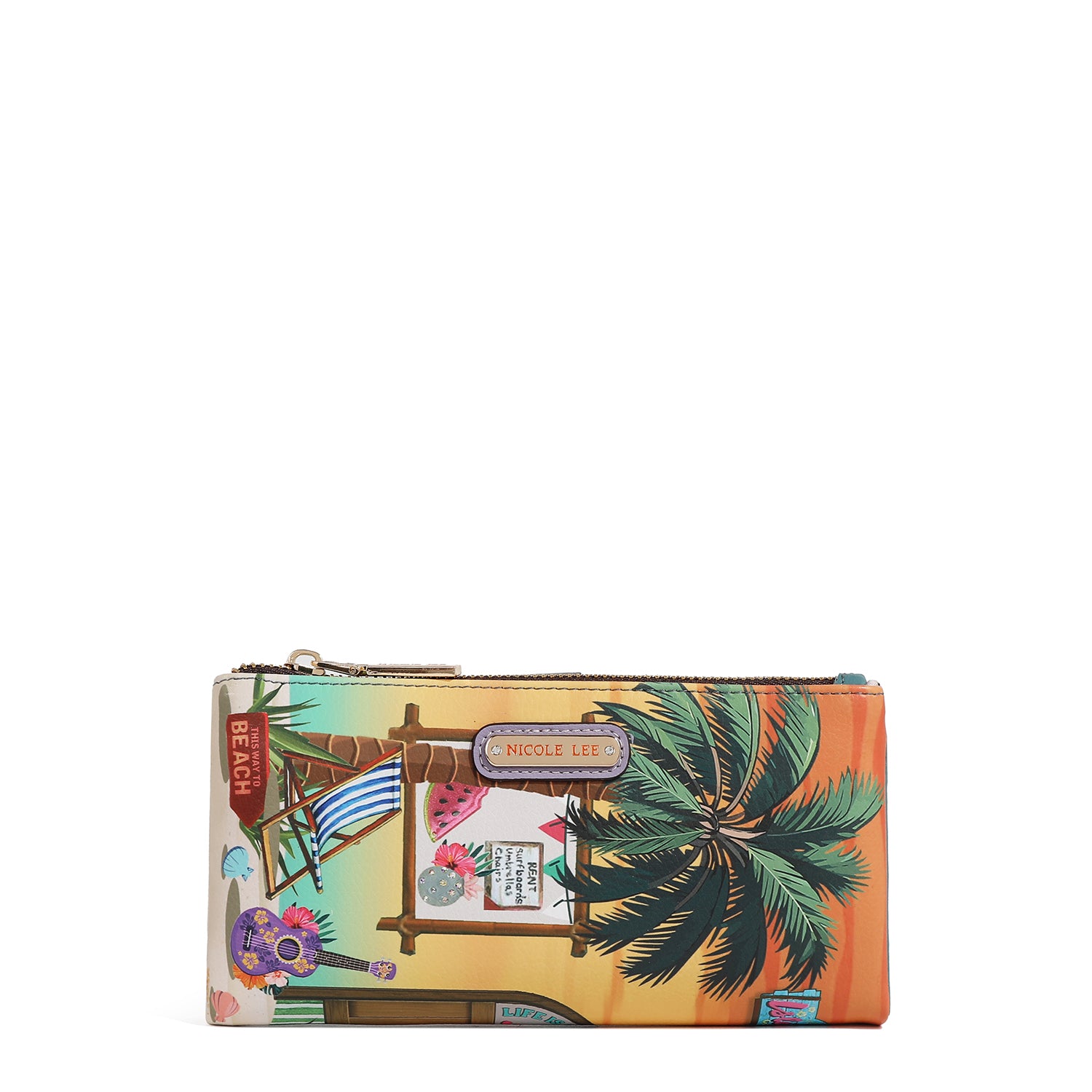 CARTERA PLEGABLE DE 2 PIEZAS (SUN & SAND)