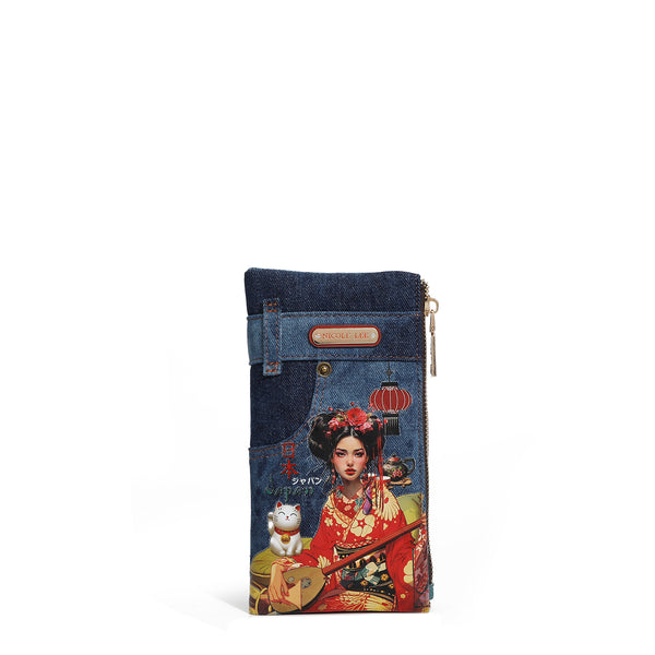 AMANDA 2 PIECE DENIM FOLDING WALLET (<tc>AKIKO LA BELLEZA</tc>)