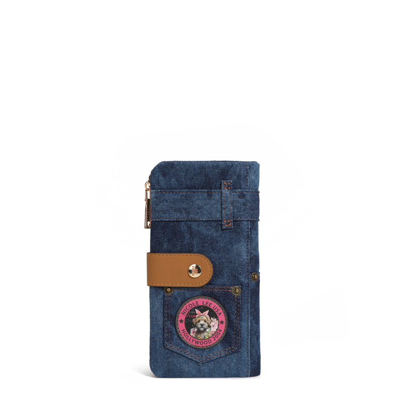 CARTERA PLEGABLE AMANDA 2 PIEZAS DE DENIM (FAMILY YEARBOOK)