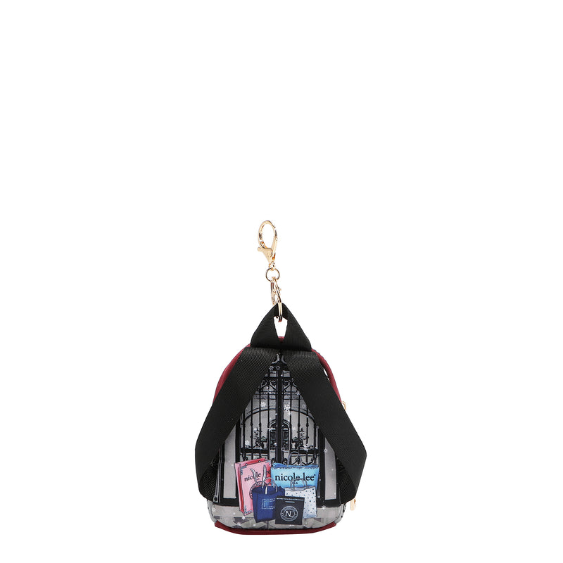 MONEDERO MOCHILA MINI (MODA SNOWFLAKE)