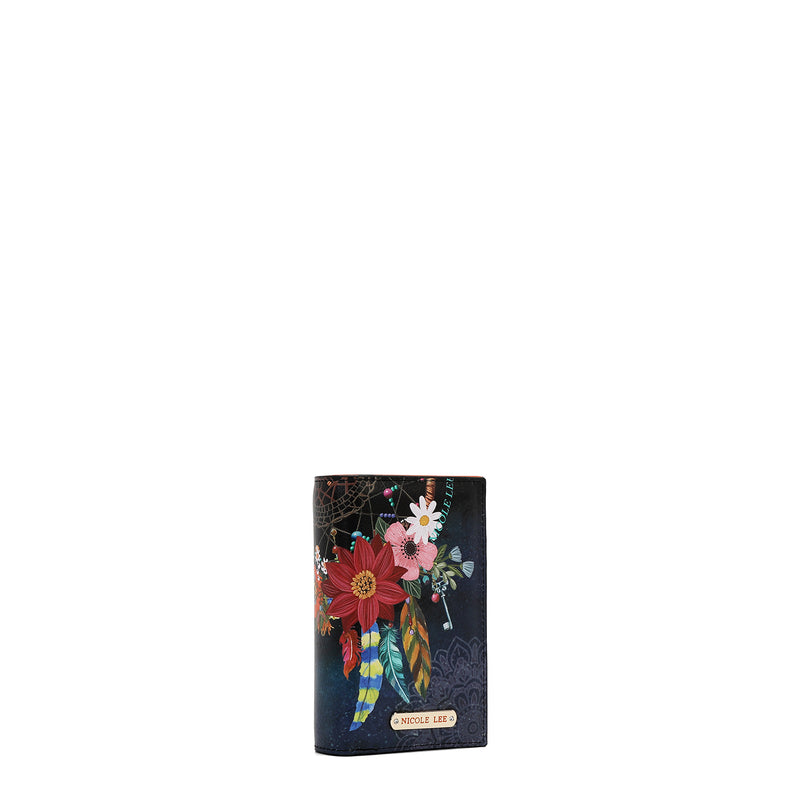 CARTERA PLEGABLE CON CREMALLERA CENTRAL (DREAM COMES TRUE)
