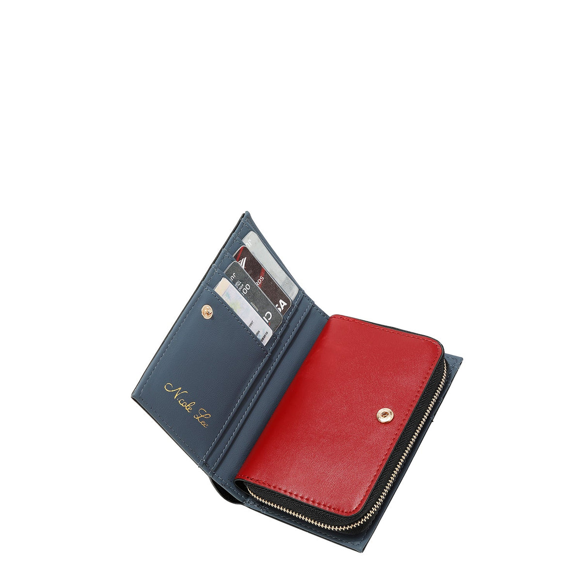 CARTERA PLEGABLE CON CREMALLERA CENTRAL (SUGAR DAY)