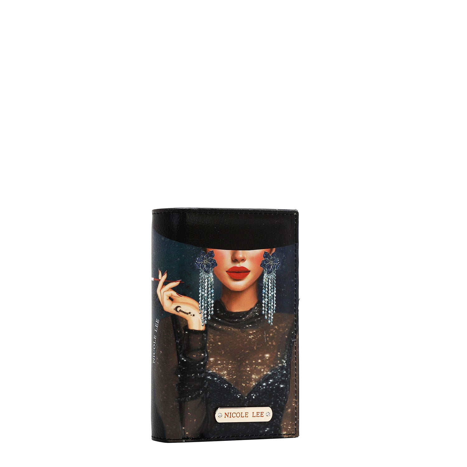 FOLDABLE WALLET WITH CENTRAL ZIP (<tc>SAMANTHA LA BELLEZA</tc>)