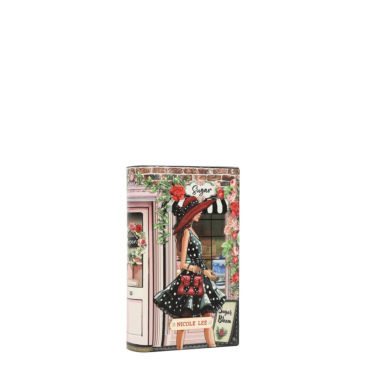 CARTERA PLEGABLE CON CREMALLERA CENTRAL (SUGAR DAY)