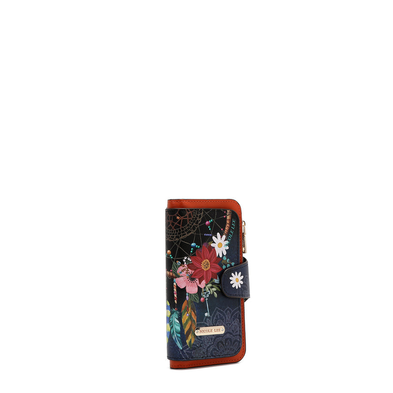 CARTERA PLEGABLE EN CAPAS (DREAM COMES TRUE)
