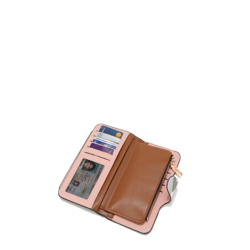 LAYERED FOLDING WALLET (<tc>HOLLYWOOD DRIVE</tc>)