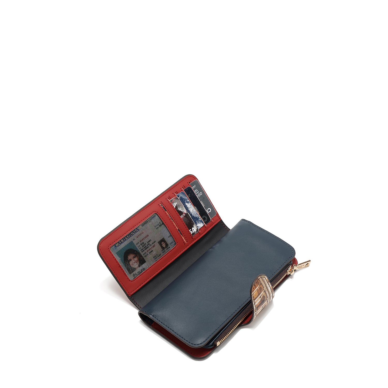 LAYERED FOLDABLE WALLET (<tc>VIOLET BLOSSOM</tc>)