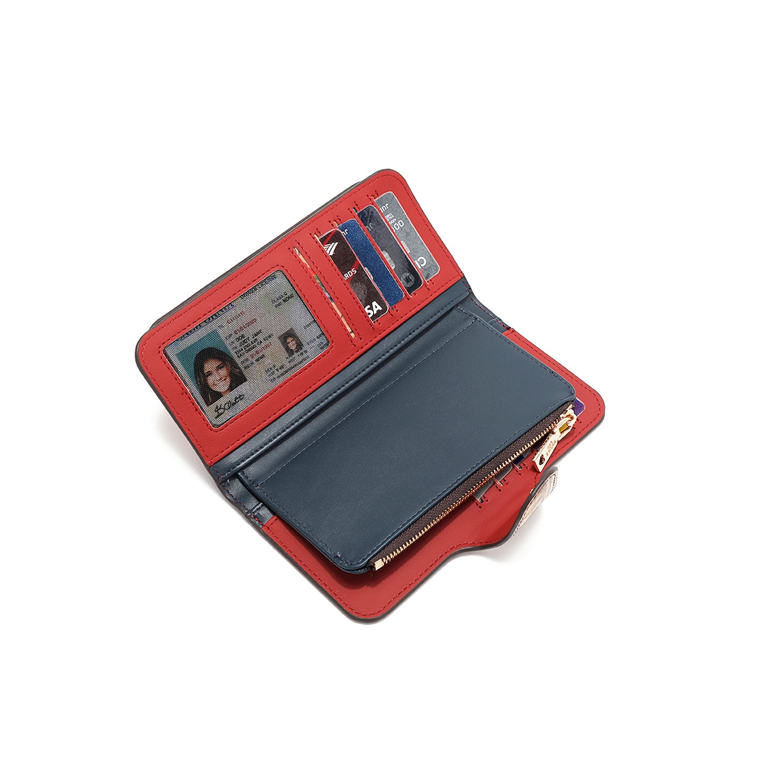 CARTERA PLEGABLE EN CAPAS (MARTHA TRAVELS ITALY)