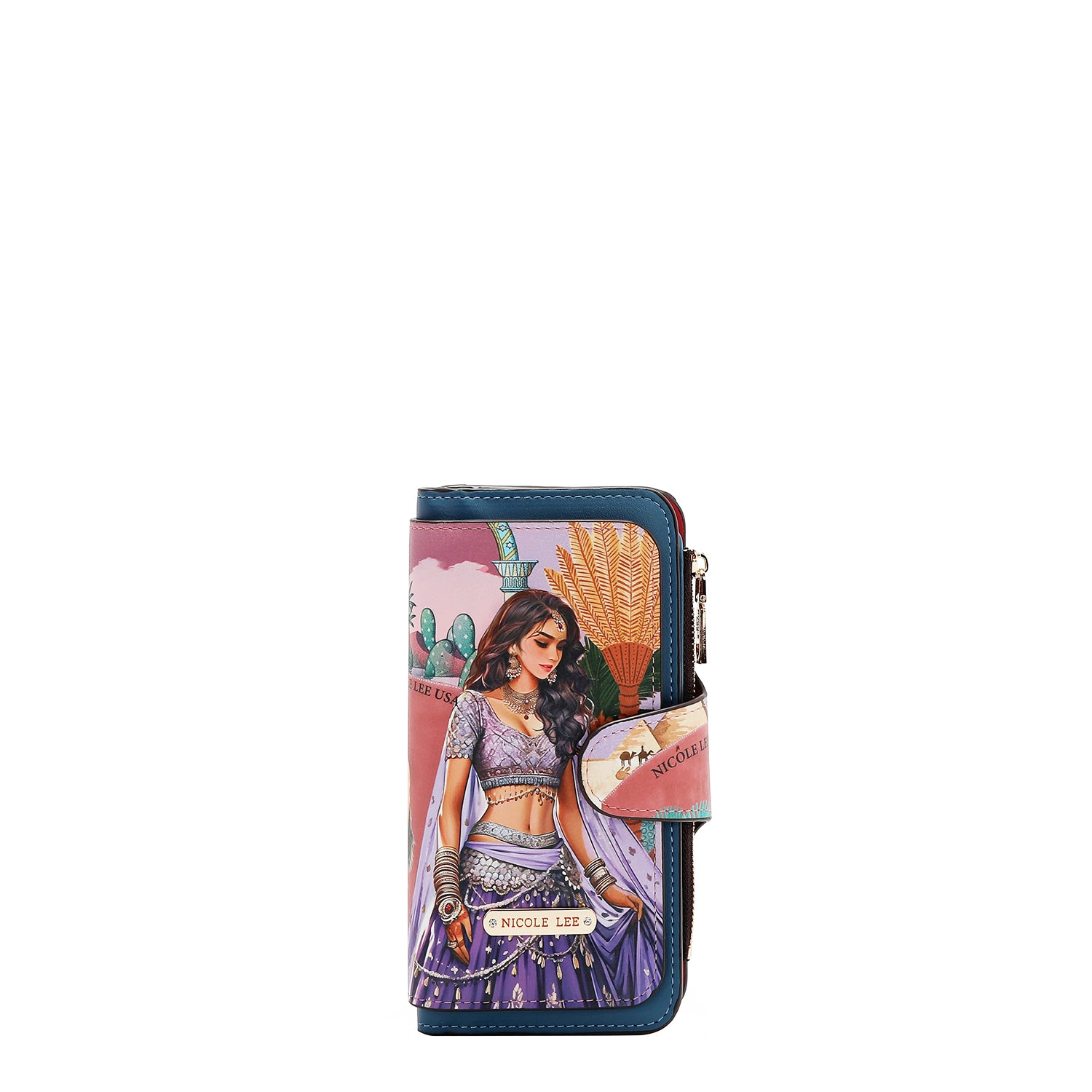 LAYERED FOLDABLE WALLET (<tc>QUEEN CLEOPATRA</tc>)