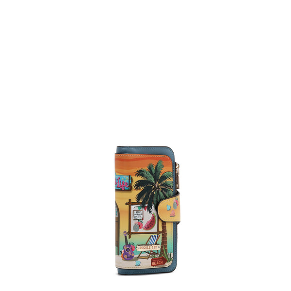 LAYERED FOLDABLE WALLET (<tc>SUN & SAND</tc>)