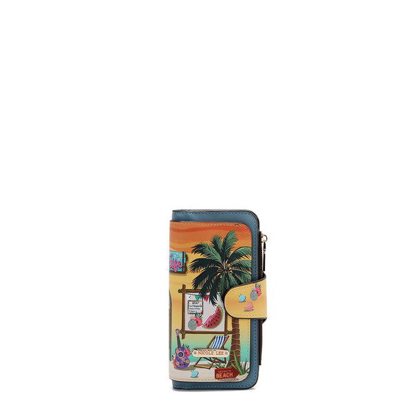 LAYERED FOLDABLE WALLET (<tc>SUN & SAND</tc>)