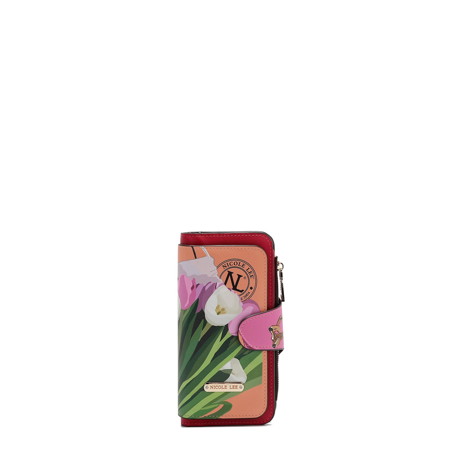 LAYERED FOLDABLE WALLET (<tc>VIOLET BLOSSOM</tc>)