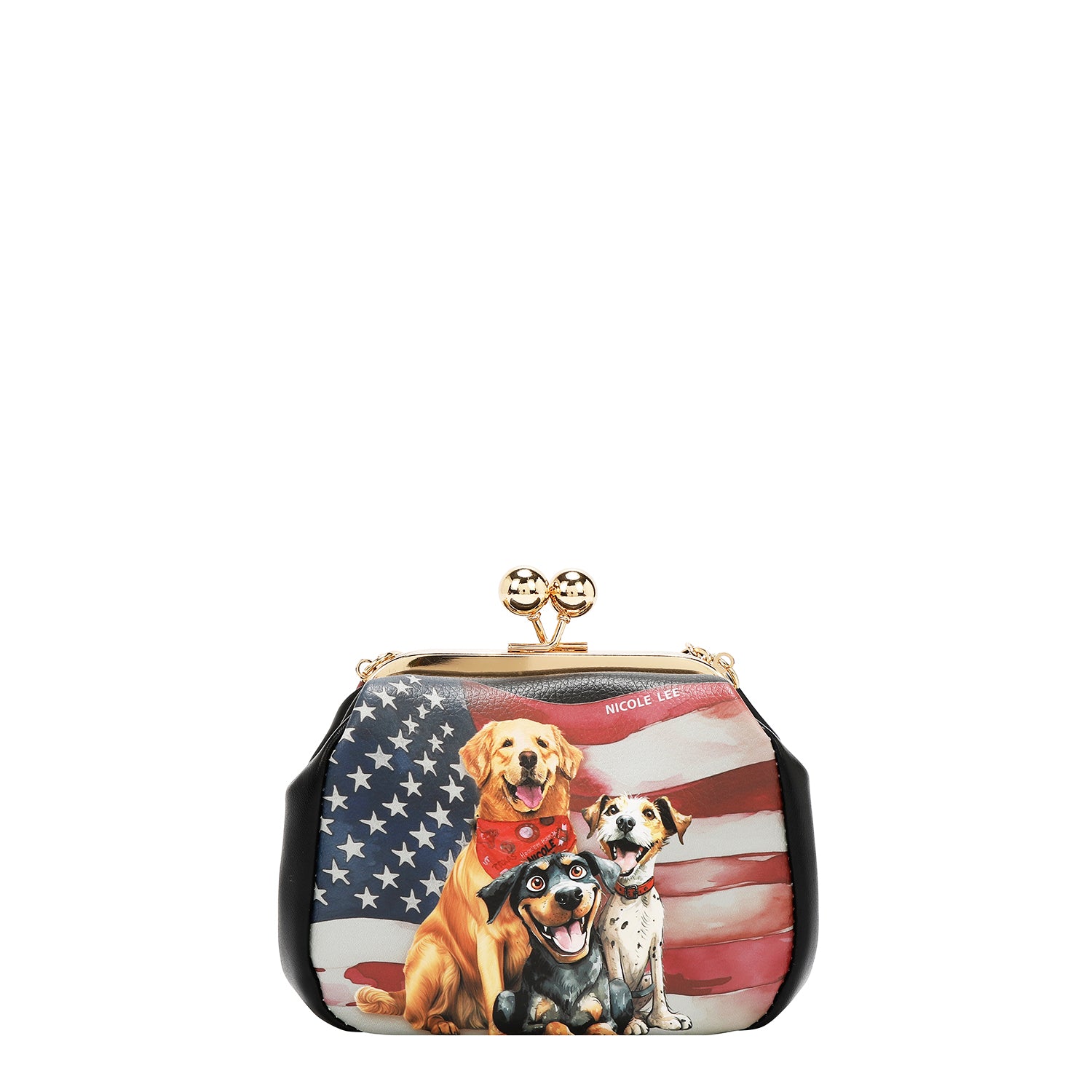 MINI BOLSO CRUZADO CON CIERRE KISS LOCK (BEST SMILE)