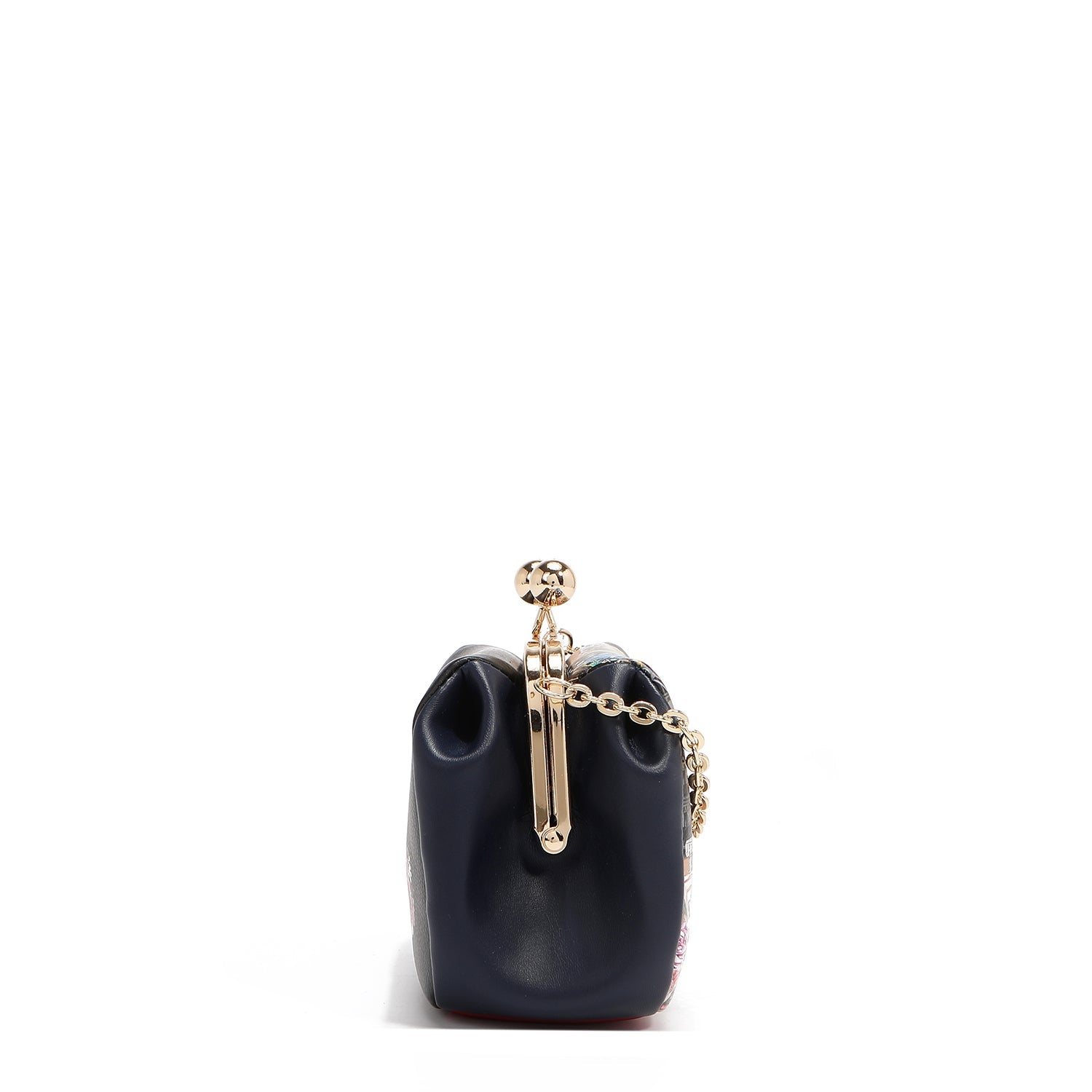 MINI SAC À BANDOULIÈRE AVEC FERMETURE KISS LOCK (SABINA IMAGINES)