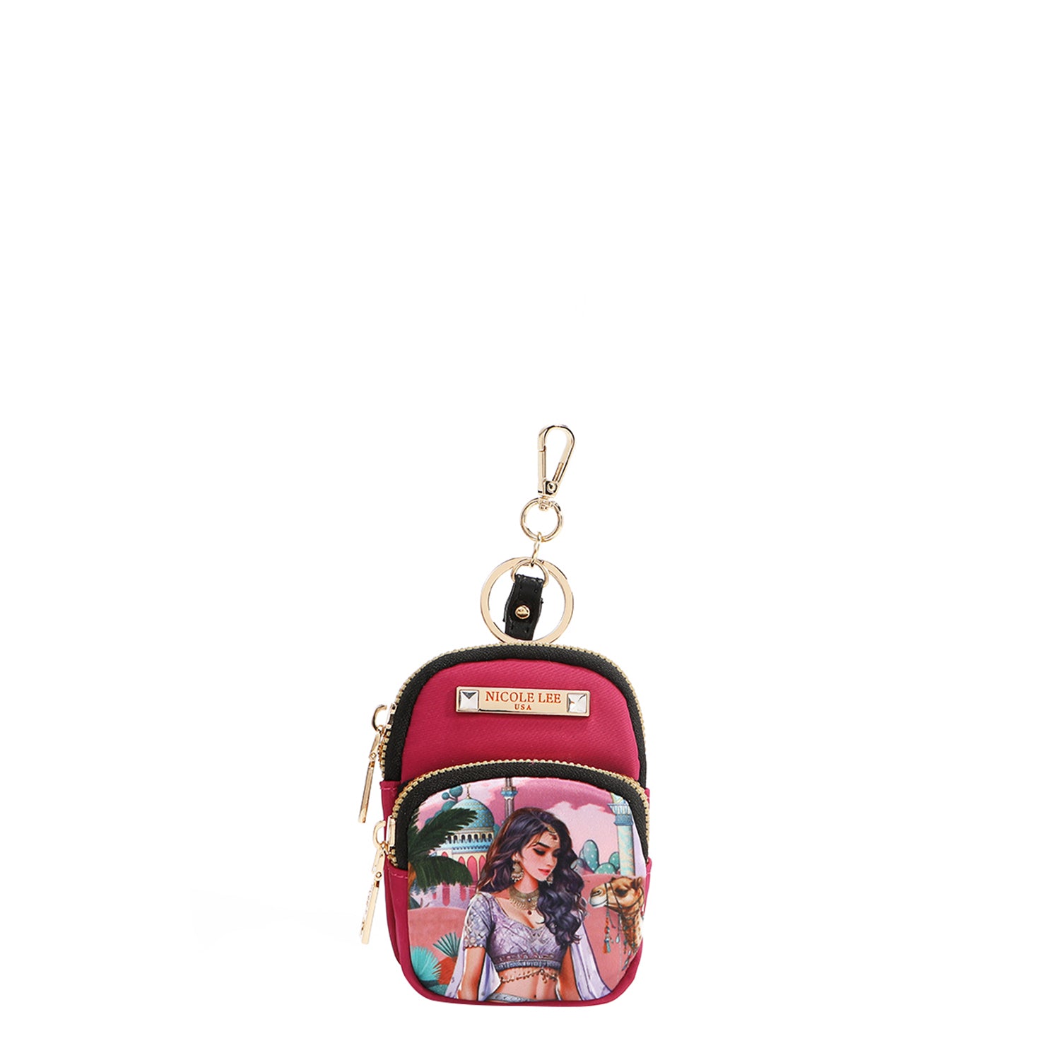 MINI MANDY BACKPACK KEYCHAIN ​​(<tc>QUEEN CLEOPATRA</tc>)
