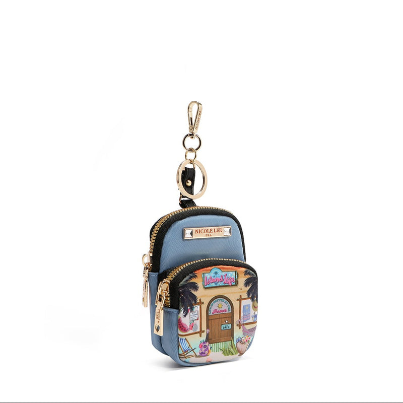 MINI MANDY BACKPACK KEYCHAIN ​​(<tc>SUN & SAND</tc>)