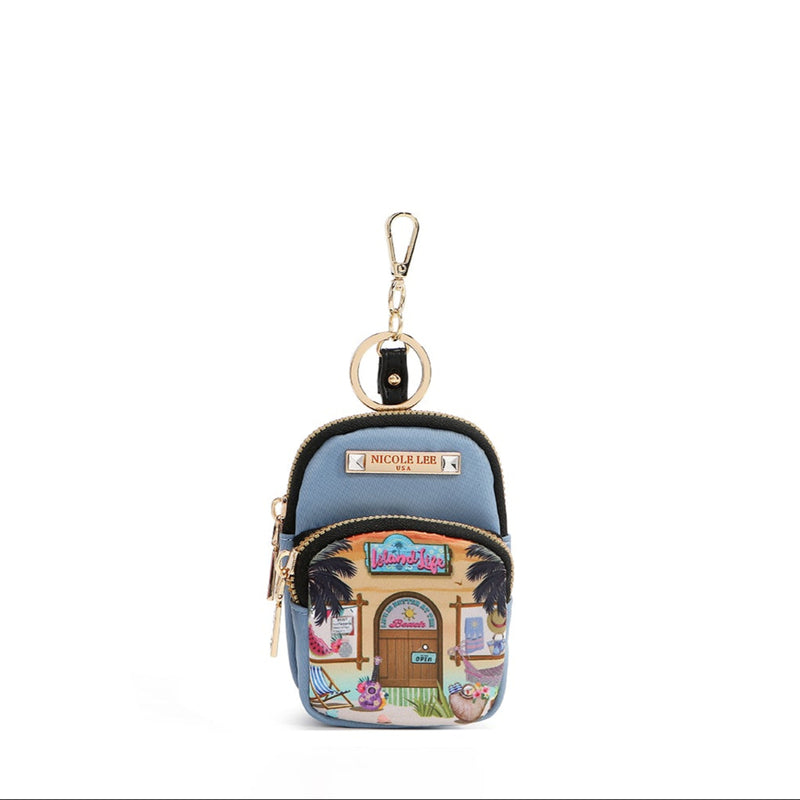 MINI MANDY BACKPACK KEYCHAIN ​​(<tc>SUN & SAND</tc>)