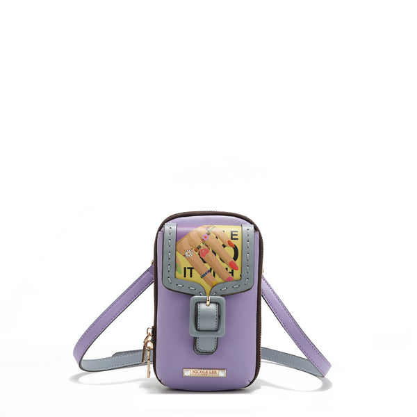 Krissy Bandolera Bag (Nail Polish)