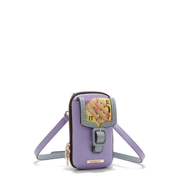 Krissy Bandolera Bag (Nail Polish)