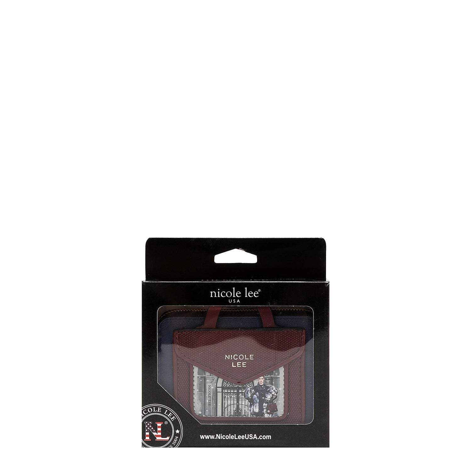 SMALL COMPACT ZIPPERED WALLET (<tc>MODA SNOWFLAKE</tc>)