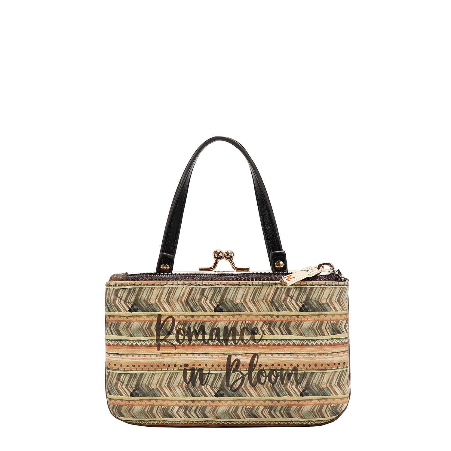 MINI SAC AVEC CADRE ET POIGNÉE SUPÉRIEURE (REFLET D'AMOUR)