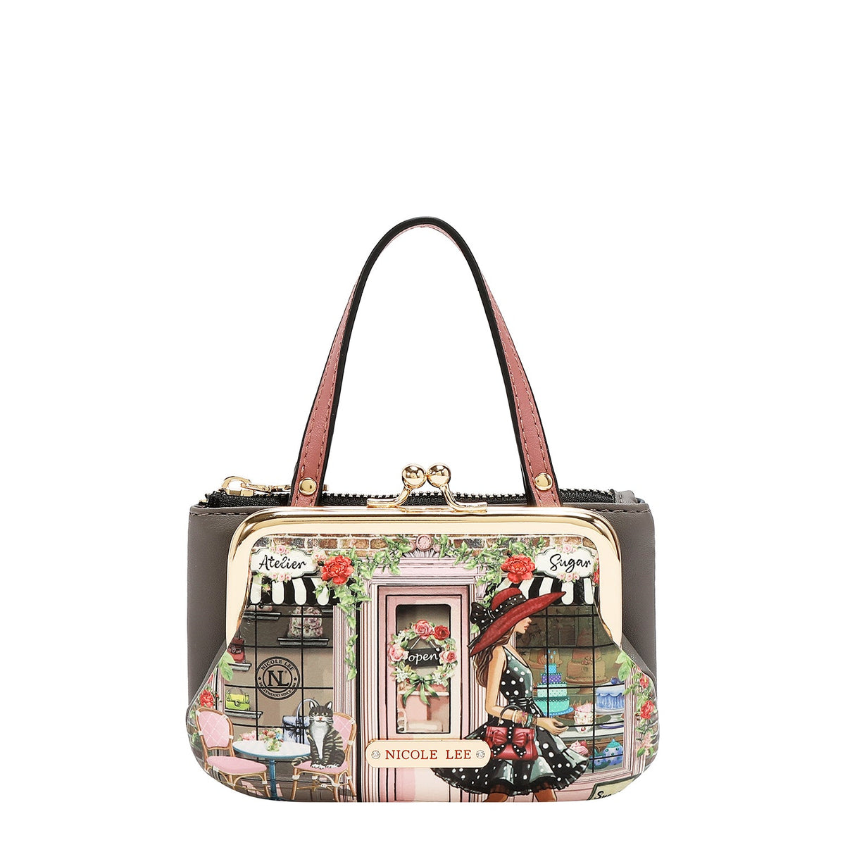 MINI BOLSO CON MARCO Y ASA SUPERIOR (SUGAR DAY)
