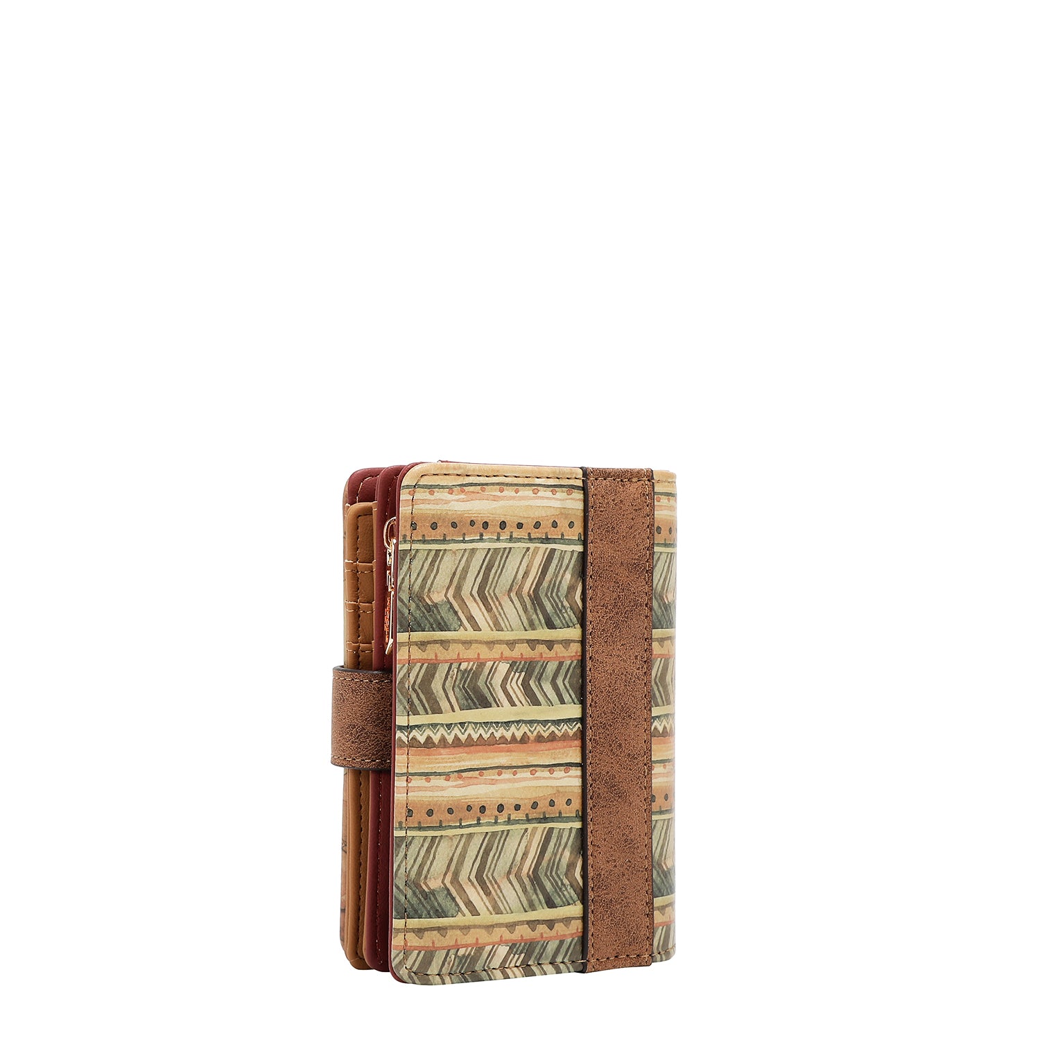ORGANISATEUR DE PORTEFEUILLE COMPACT AVEC SNAP TAB (REFLET DE L'AMOUR)