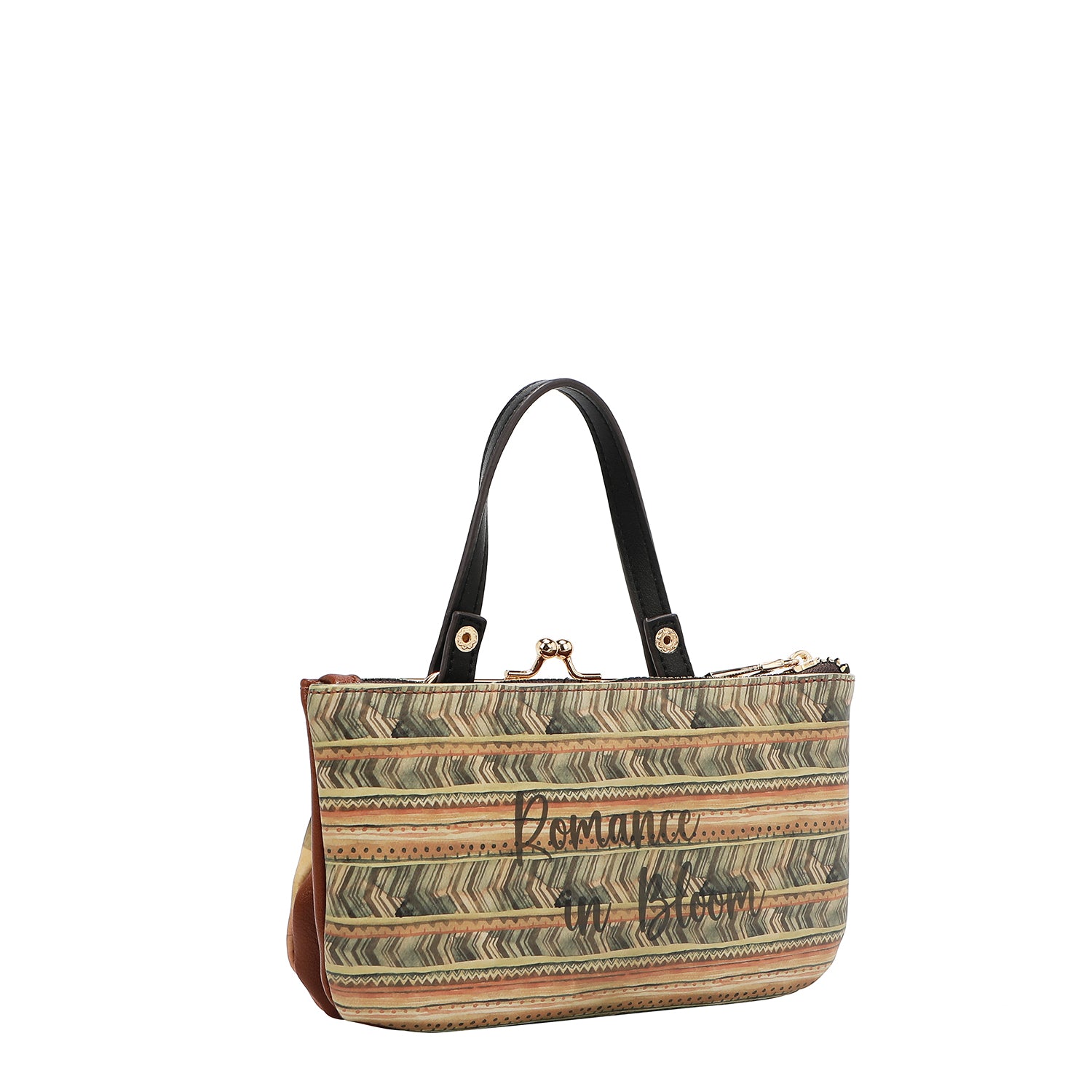 SAC MOYEN AVEC CADRE ET POIGNÉE SUPÉRIEURE (REFLET D'AMOUR)