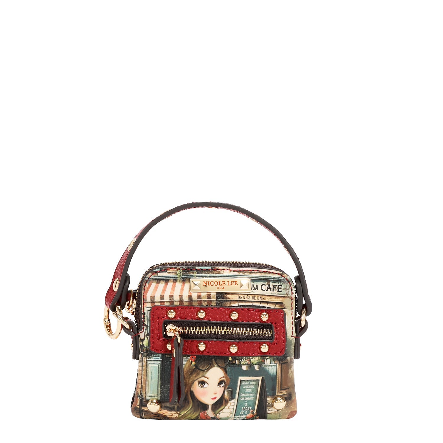 MINI BOLSO BANDOLERA CON ASA SUPERIOR (VIRTUAL FRIEND)