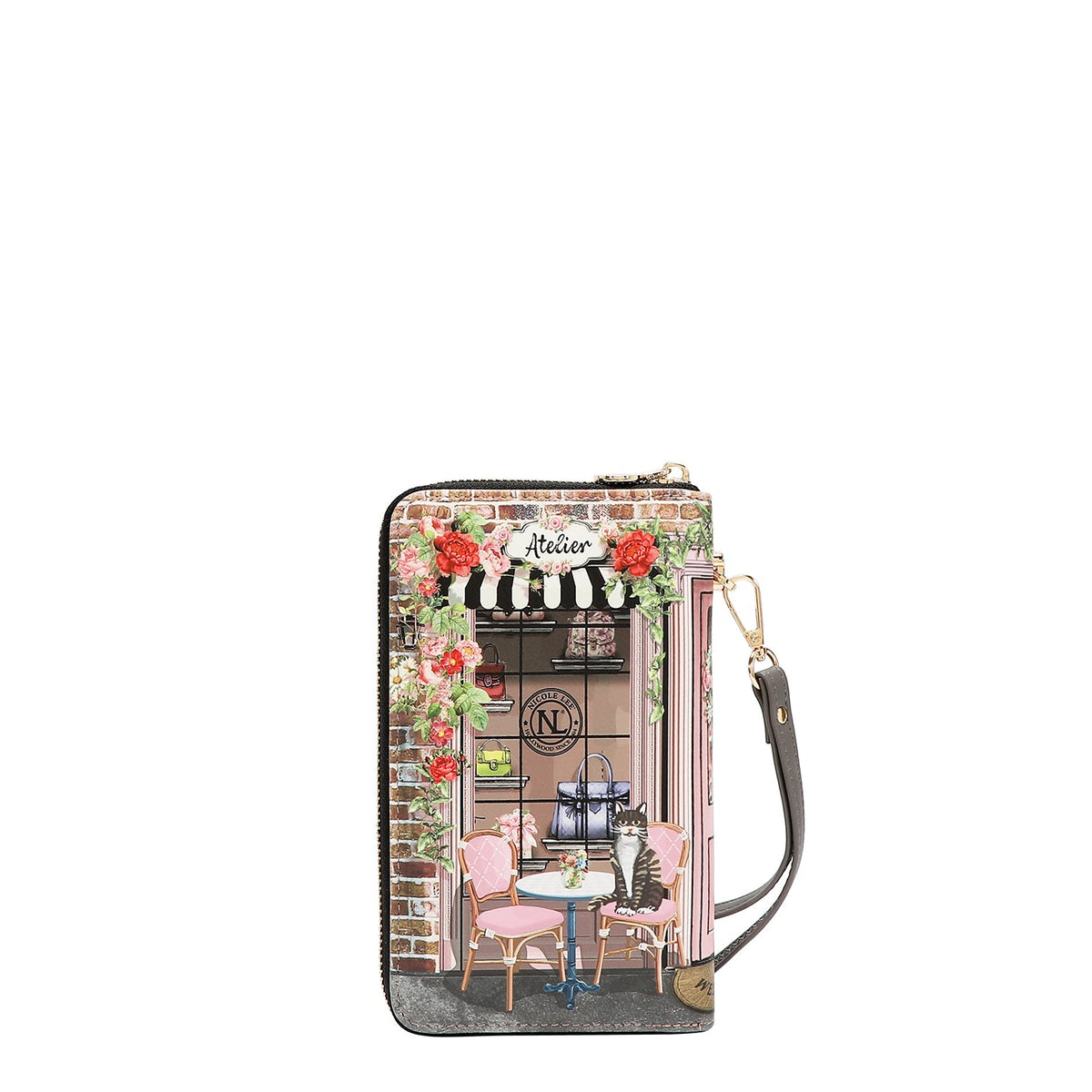FUNDA DE PASAPORTE TIPO CARTERA (SUGAR DAY)