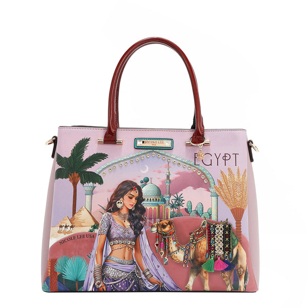 BOLSO SATCHEL (QUEEN CLEOPATRA)