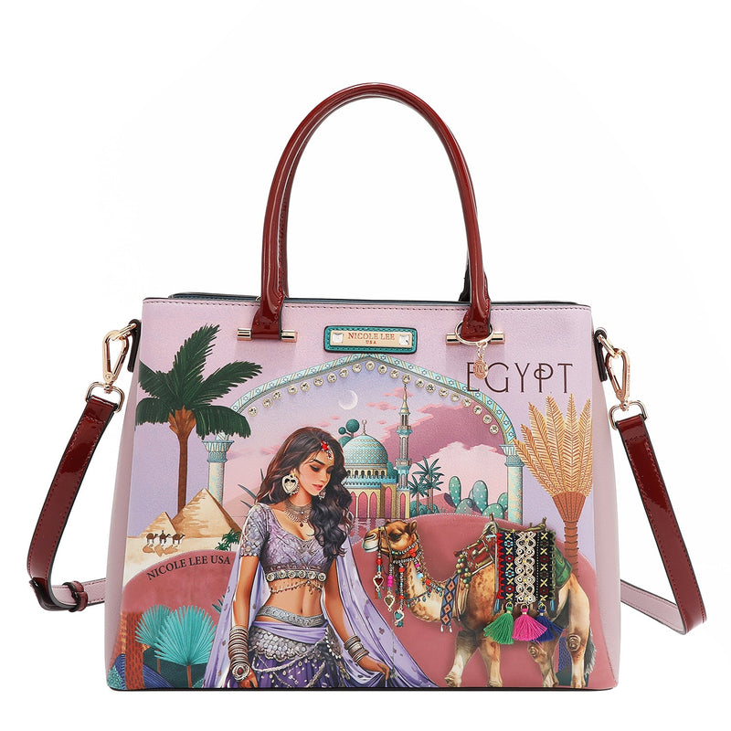 BOLSO SATCHEL (QUEEN CLEOPATRA)