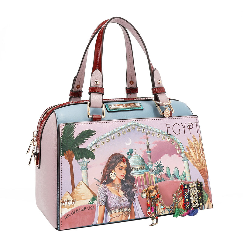 BOLSO TIPO BOSTON (QUEEN CLEOPATRA)