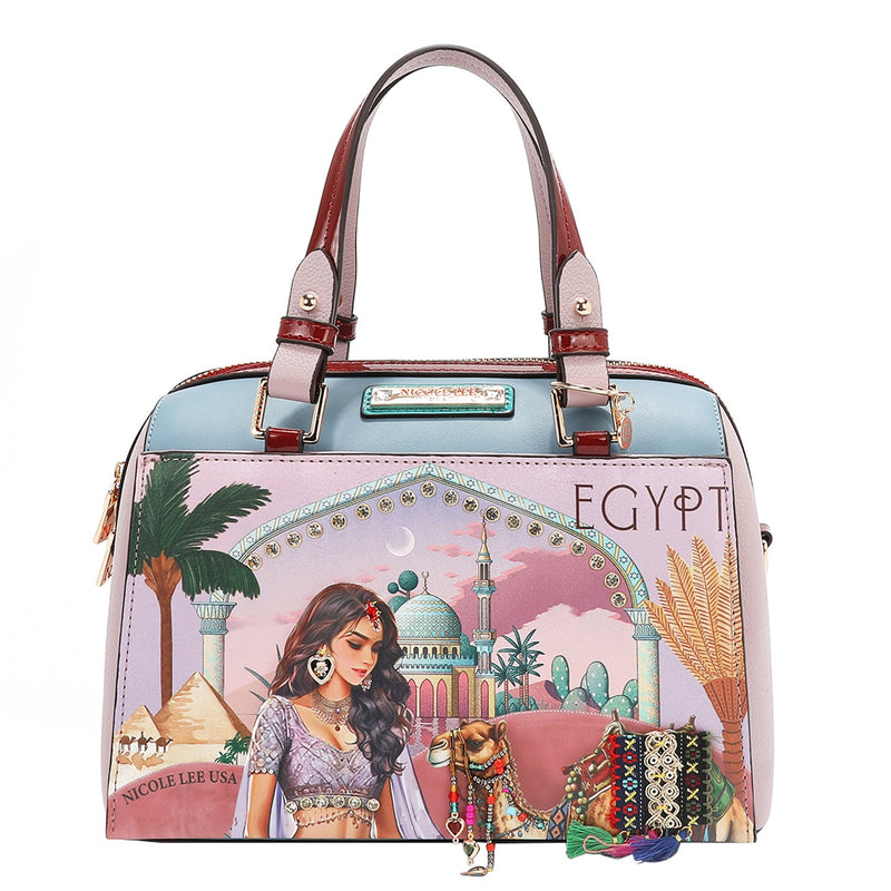 BOLSO TIPO BOSTON (QUEEN CLEOPATRA)
