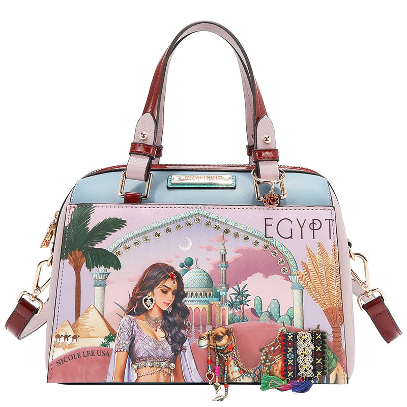 BOLSO TIPO BOSTON (QUEEN CLEOPATRA)
