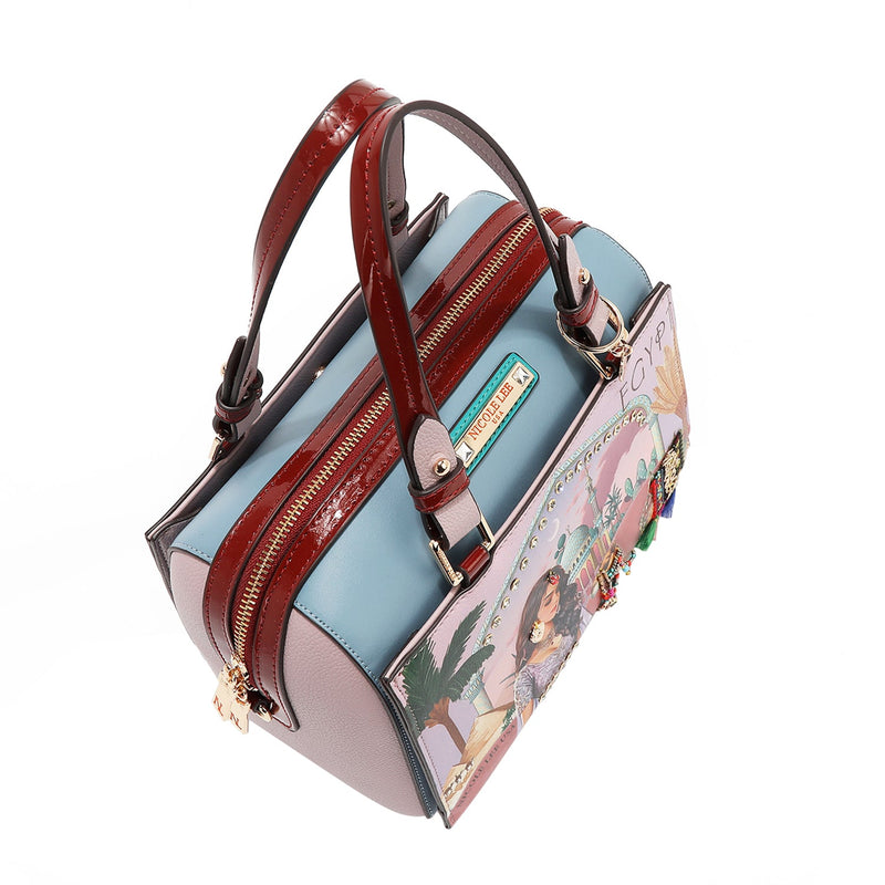 BOLSO TIPO BOSTON (QUEEN CLEOPATRA)