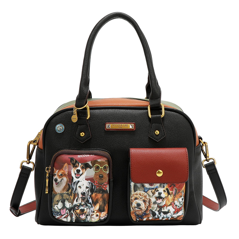 CONJUNTO DE 3 PIEZAS (BOLSO, BANDOLERA, CARTERA) (BEST SMILE)