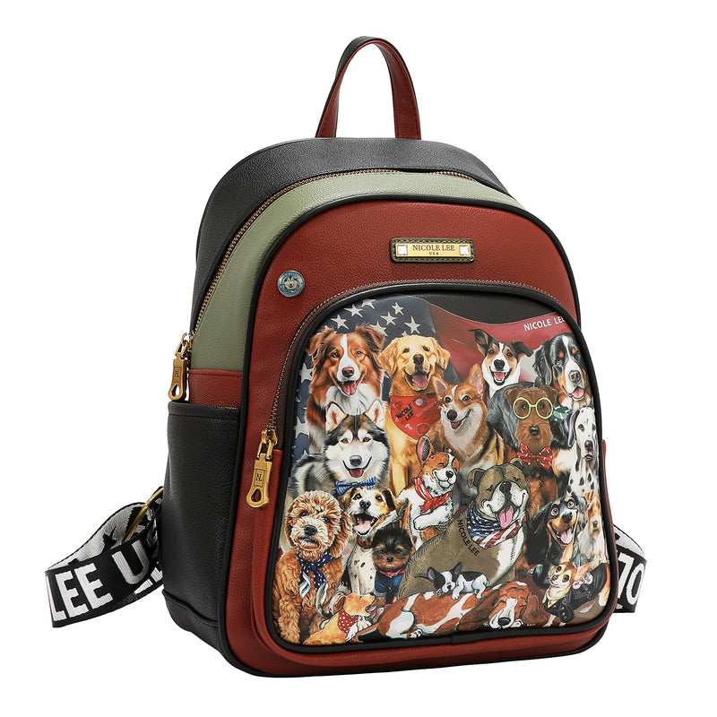 CONJUNTO DE 3 PIEZAS (MOCHILA, BANDOLERA, CARTERA) (BEST SMILE)