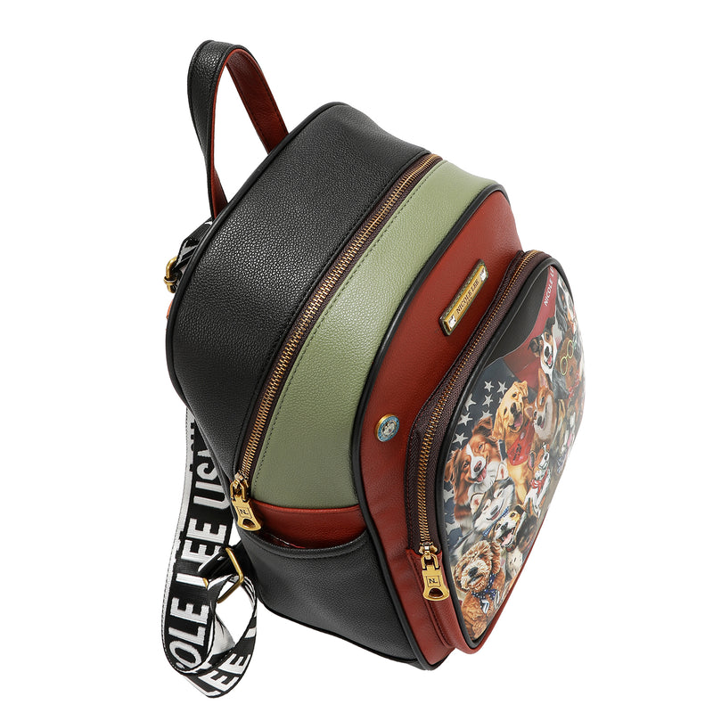 CONJUNTO DE 3 PIEZAS (MOCHILA, BANDOLERA, CARTERA) (BEST SMILE)