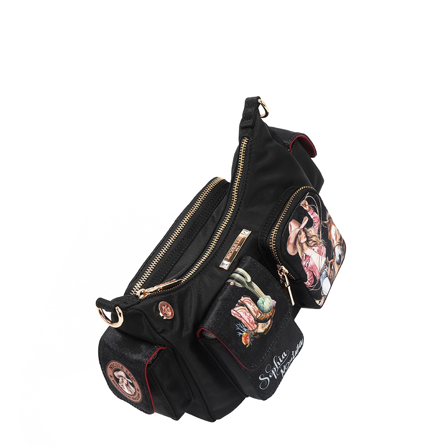 NYLON SHOULDER BAG (<tc>SOFIA MONTANA</tc>)