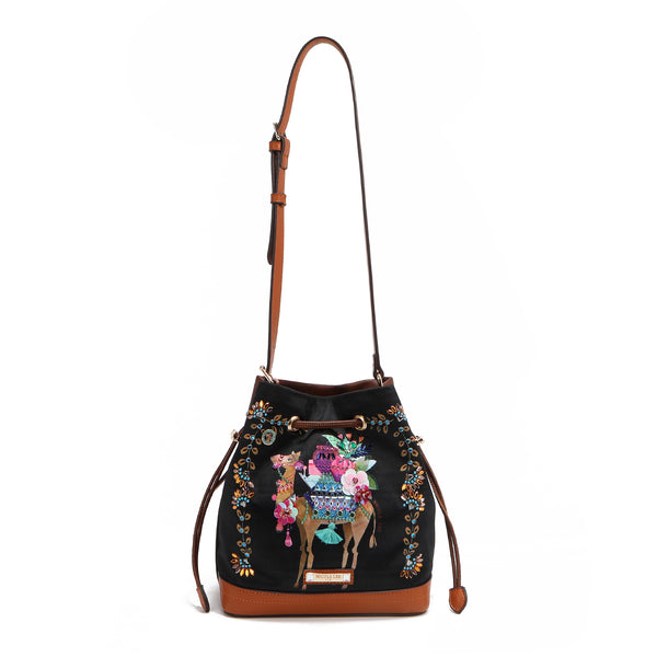 BUCKET CROSSBODY BAG (SAHARA TREASURE)