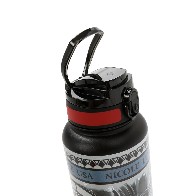 BOTELLA VASO 1.2 L (MODA SNOWFLAKE)